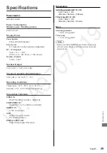 Preview for 29 page of Panasonic Viera TC-40D400C Owner'S Manual