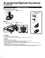 Preview for 6 page of Panasonic Viera TC-42LS24 Operating Instructions Manual