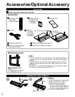 Предварительный просмотр 8 страницы Panasonic Viera TC-42PS14 Operating Instructions Manual