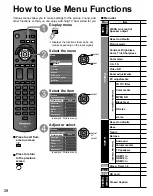 Предварительный просмотр 28 страницы Panasonic Viera TC-42PS14 Operating Instructions Manual