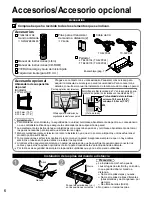 Предварительный просмотр 7 страницы Panasonic Viera TC-42PX24 Manual De Instrucciones