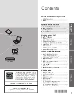 Preview for 3 page of Panasonic Viera TC-46PGT24 Operating Instructions Manual