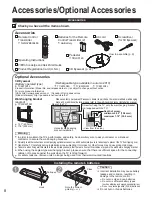 Preview for 8 page of Panasonic Viera TC-46PGT24 Operating Instructions Manual