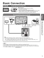 Preview for 11 page of Panasonic Viera TC-46PGT24 Operating Instructions Manual