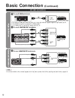 Preview for 12 page of Panasonic Viera TC-46PGT24 Operating Instructions Manual