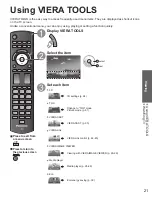 Preview for 21 page of Panasonic Viera TC-46PGT24 Operating Instructions Manual