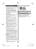 Предварительный просмотр 7 страницы Panasonic VIERA TC-49FX700 Operating Instructions Manual