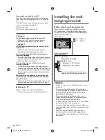 Предварительный просмотр 10 страницы Panasonic VIERA TC-49FX700 Operating Instructions Manual