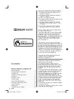 Preview for 2 page of Panasonic Viera TC-49FX700C Operating Instructions Manual