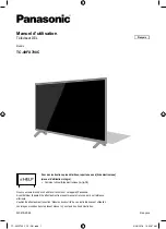 Preview for 25 page of Panasonic Viera TC-49FX700C Operating Instructions Manual