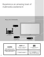 Preview for 3 page of Panasonic Viera TC-50PS24 Operating Instructions Manual