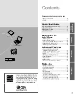 Preview for 4 page of Panasonic Viera TC-50PS24 Operating Instructions Manual