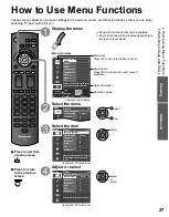 Preview for 28 page of Panasonic Viera TC-50PS24 Operating Instructions Manual