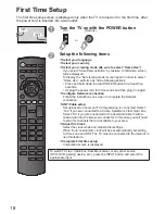 Preview for 18 page of Panasonic Viera TC-50PS64 Owner'S Manual