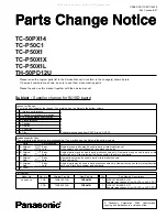 Preview for 112 page of Panasonic Viera TC-50PX14 Service Manual