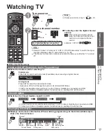 Предварительный просмотр 17 страницы Panasonic Viera TC-50PX34 Owner'S Manual