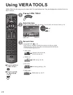 Предварительный просмотр 20 страницы Panasonic Viera TC-50PX34 Owner'S Manual