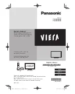 Предварительный просмотр 1 страницы Panasonic VIERA TC-55CX800U Owner'S Manual