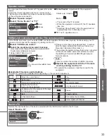 Предварительный просмотр 33 страницы Panasonic Viera TC-60PS34 Owner'S Manual