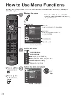 Предварительный просмотр 42 страницы Panasonic Viera TC-60PS34 Owner'S Manual