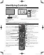 Предварительный просмотр 12 страницы Panasonic VIERA TC-60PU54 Owner'S Manual