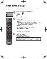 Предварительный просмотр 13 страницы Panasonic VIERA TC-60PU54 Owner'S Manual