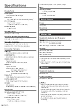 Preview for 27 page of Panasonic VIERA TC-65AX900U Owner'S Manual