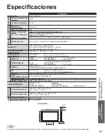 Preview for 61 page of Panasonic Viera TC-65PST34 Manual De Usuario