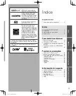 Предварительный просмотр 3 страницы Panasonic VIERA TC-L3232C Manual De Usuario