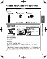 Предварительный просмотр 7 страницы Panasonic VIERA TC-L3232C Manual De Usuario