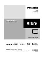 Preview for 1 page of Panasonic Viera TC-L32C22X Operating Instructions Manual