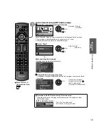 Предварительный просмотр 13 страницы Panasonic Viera TC-L32C22X Operating Instructions Manual