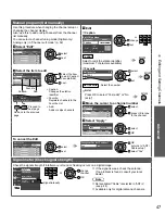 Preview for 47 page of Panasonic Viera TC-L32E5 Owner'S Manual