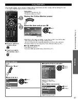 Preview for 41 page of Panasonic Viera TC-L37E5X Owner'S Manual