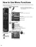 Preview for 46 page of Panasonic Viera TC-L37E5X Owner'S Manual