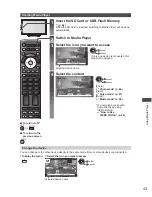 Предварительный просмотр 43 страницы Panasonic Viera TC-L42D30L Operating Instructions Manual