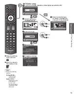 Preview for 13 page of Panasonic Viera TC-L42D30X Owner'S Manual