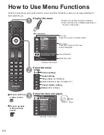 Preview for 44 page of Panasonic Viera TC-L42D30X Owner'S Manual