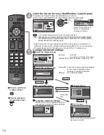 Preview for 14 page of Panasonic Viera TC-L42E3 Owner'S Manual