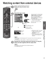 Preview for 21 page of Panasonic Viera TC-L42E3 Owner'S Manual