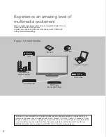 Preview for 2 page of Panasonic Viera TC-L42E30H Operating Instructions Manual