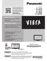 Preview for 1 page of Panasonic Viera TC-L42E60 Manual De Usuario