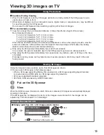 Preview for 19 page of Panasonic Viera TC-L42ET60 Quick Setup Manual