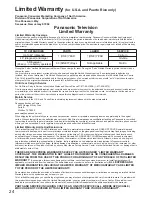 Preview for 24 page of Panasonic Viera TC-L42ET60 Quick Setup Manual