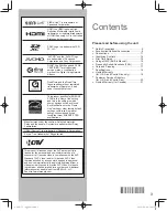 Preview for 3 page of Panasonic Viera TC-L60E55 Owner'S Manual