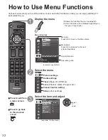 Предварительный просмотр 32 страницы Panasonic VIERA TC-P4232C Owner'S Manual