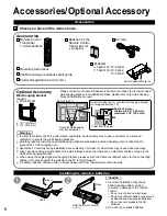 Предварительный просмотр 8 страницы Panasonic Viera TC-P42C2 Operating Instructions Manual