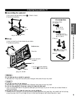 Предварительный просмотр 9 страницы Panasonic Viera TC-P42C2 Operating Instructions Manual