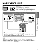 Предварительный просмотр 11 страницы Panasonic Viera TC-P42C2 Operating Instructions Manual