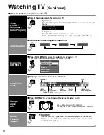 Preview for 18 page of Panasonic Viera TC-P42C2 Operating Instructions Manual